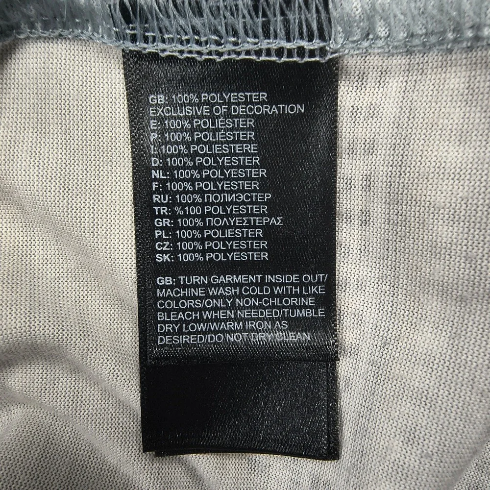 The North Face Men's XXL Gray Striped FlashDry Pocket T-Shirt Short Sleeve Tee